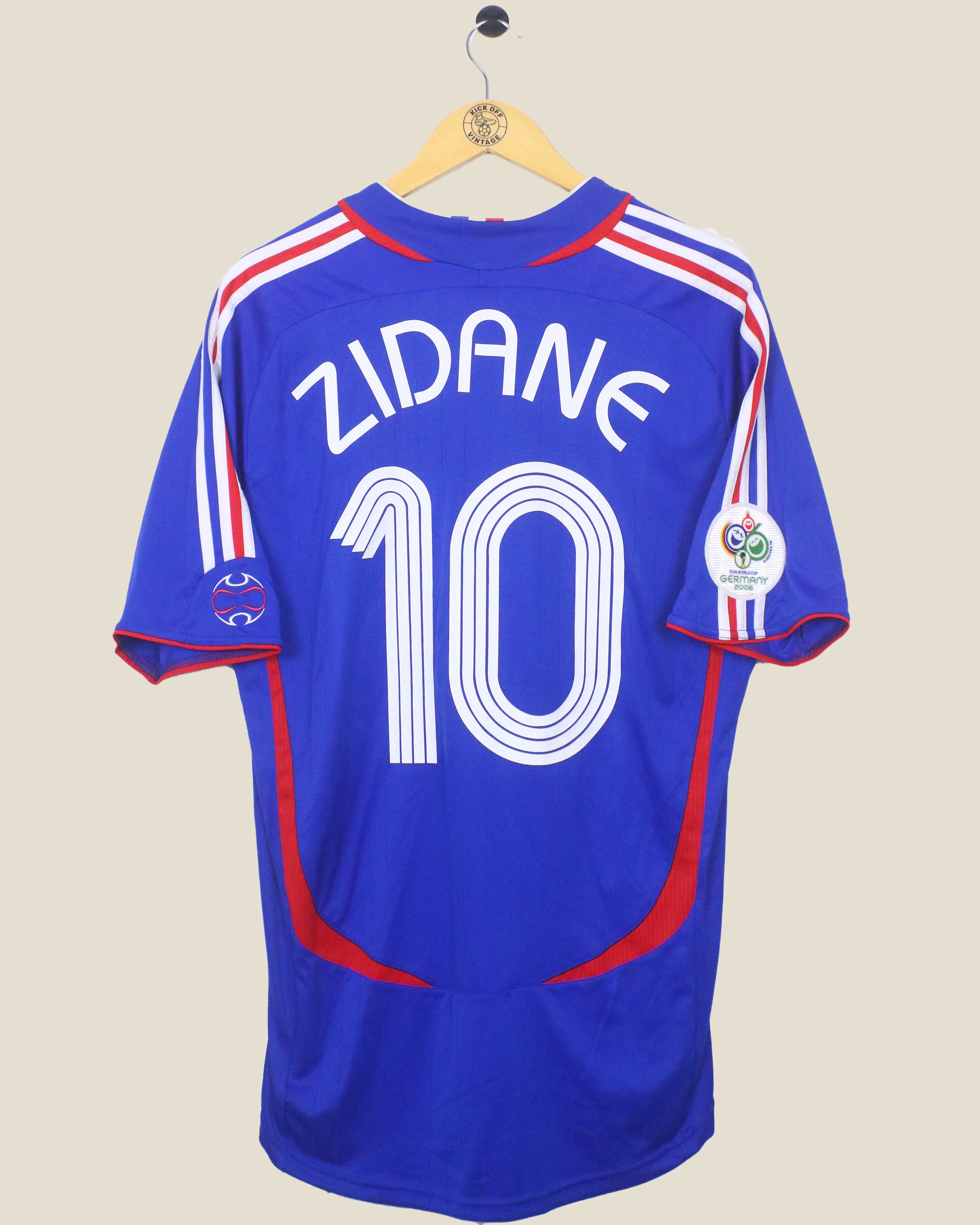 FRANCE 2006 ZIDANE WC HOME (L) ADIDAS