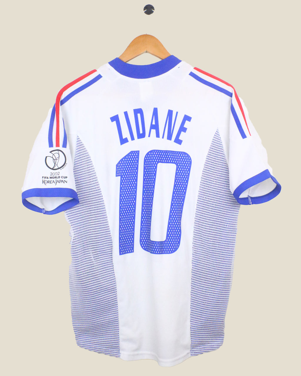 FRANCE 2002 ZIDANE #10 AWAY (S) ADIDAS