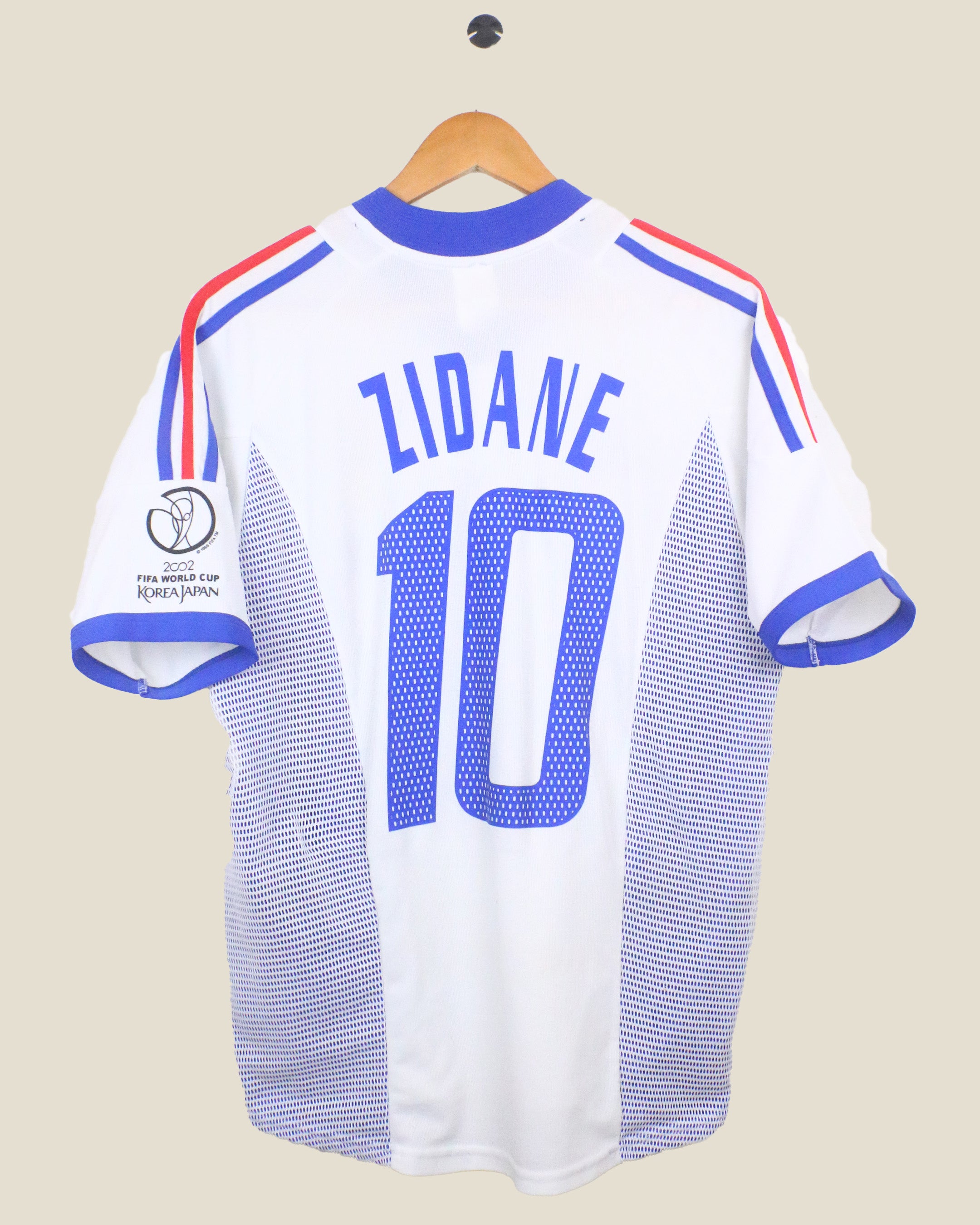 FRANCE 2002 ZIDANE #10 AWAY (S) ADIDAS