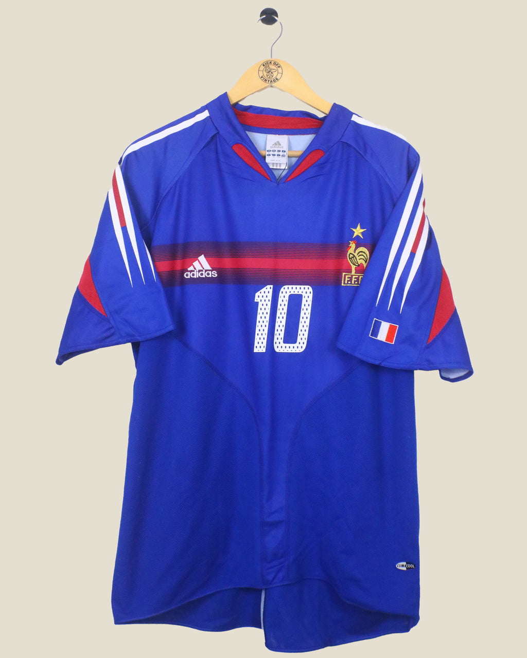 FRANCE 2004 ZIDANE HOME (XL) ADIDAS