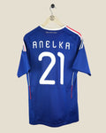 FRANCE 2010 ANELKA HOME SHIRT (L) ADIDAS