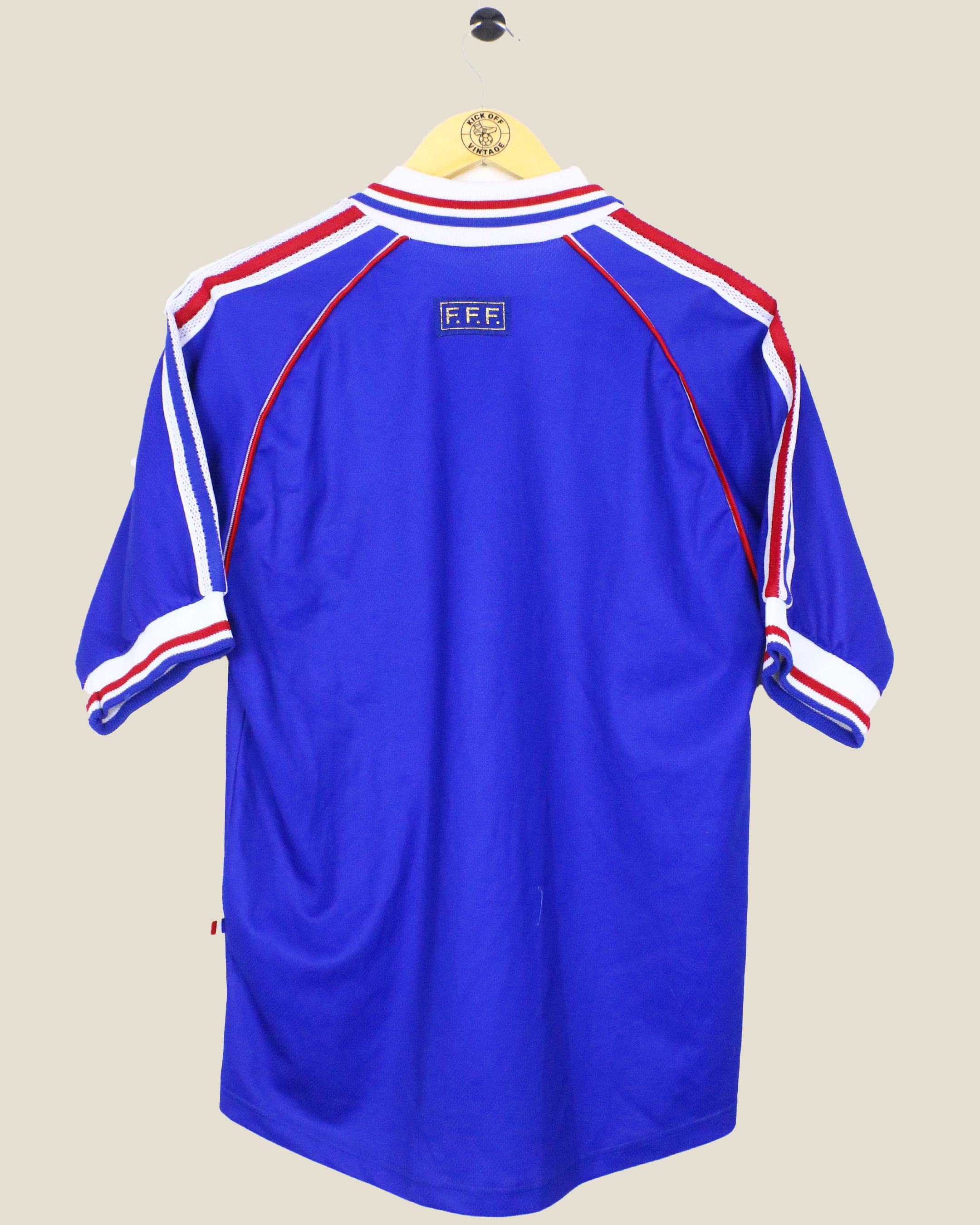 FRANCE 1998 ZIDANE HOME SIGNATURE SHIRT (S) ADIDAS