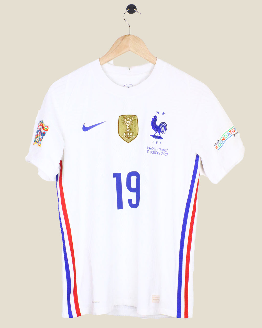 FRANCE 2021 BENZEMA EURO AWAY PLAYER VERSION (S) NIKE