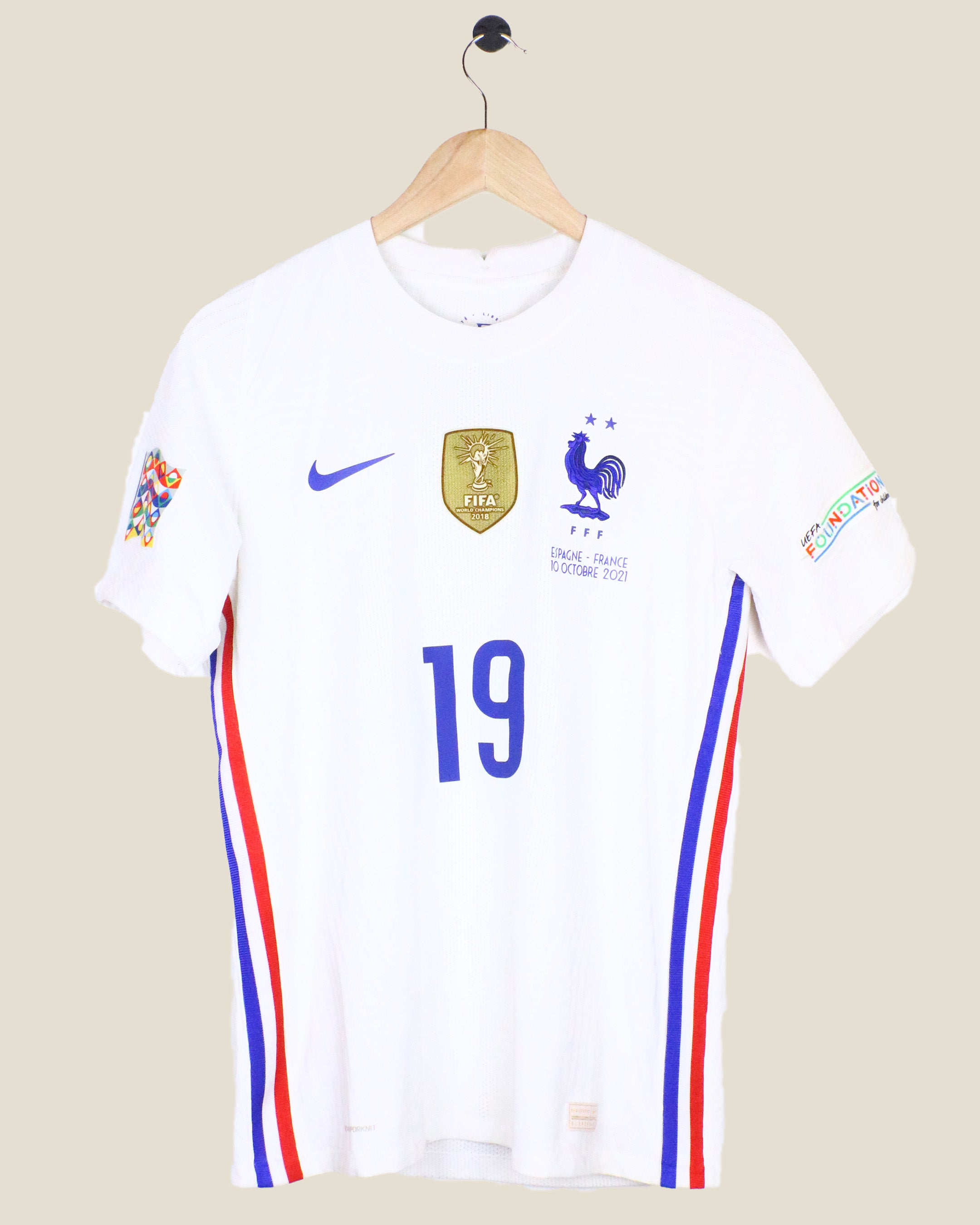 FRANCE 2021 BENZEMA EURO AWAY PLAYER VERSION (S) NIKE