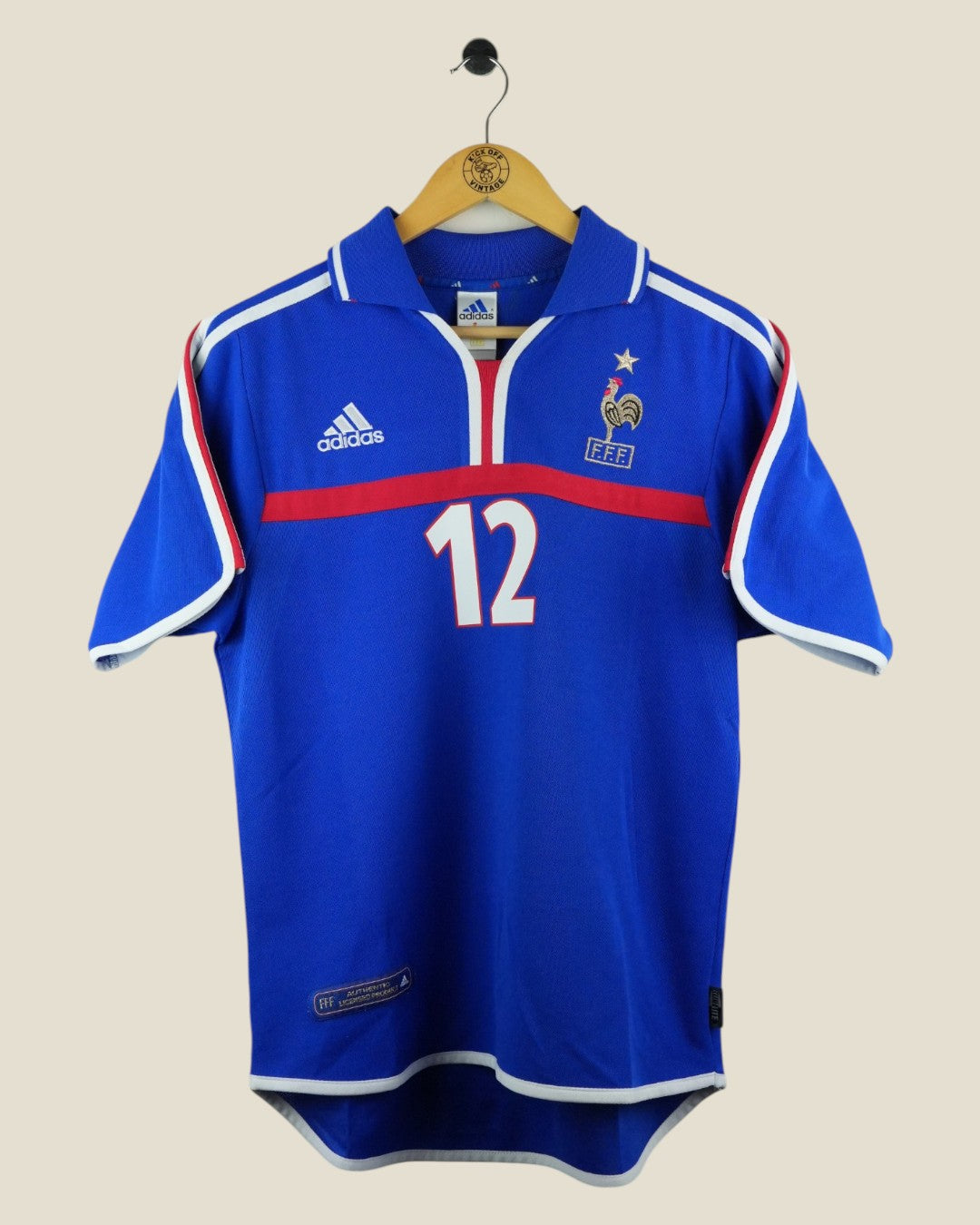 FRANCE 2000 HENRY HOME SHIRT (L) ADIDAS