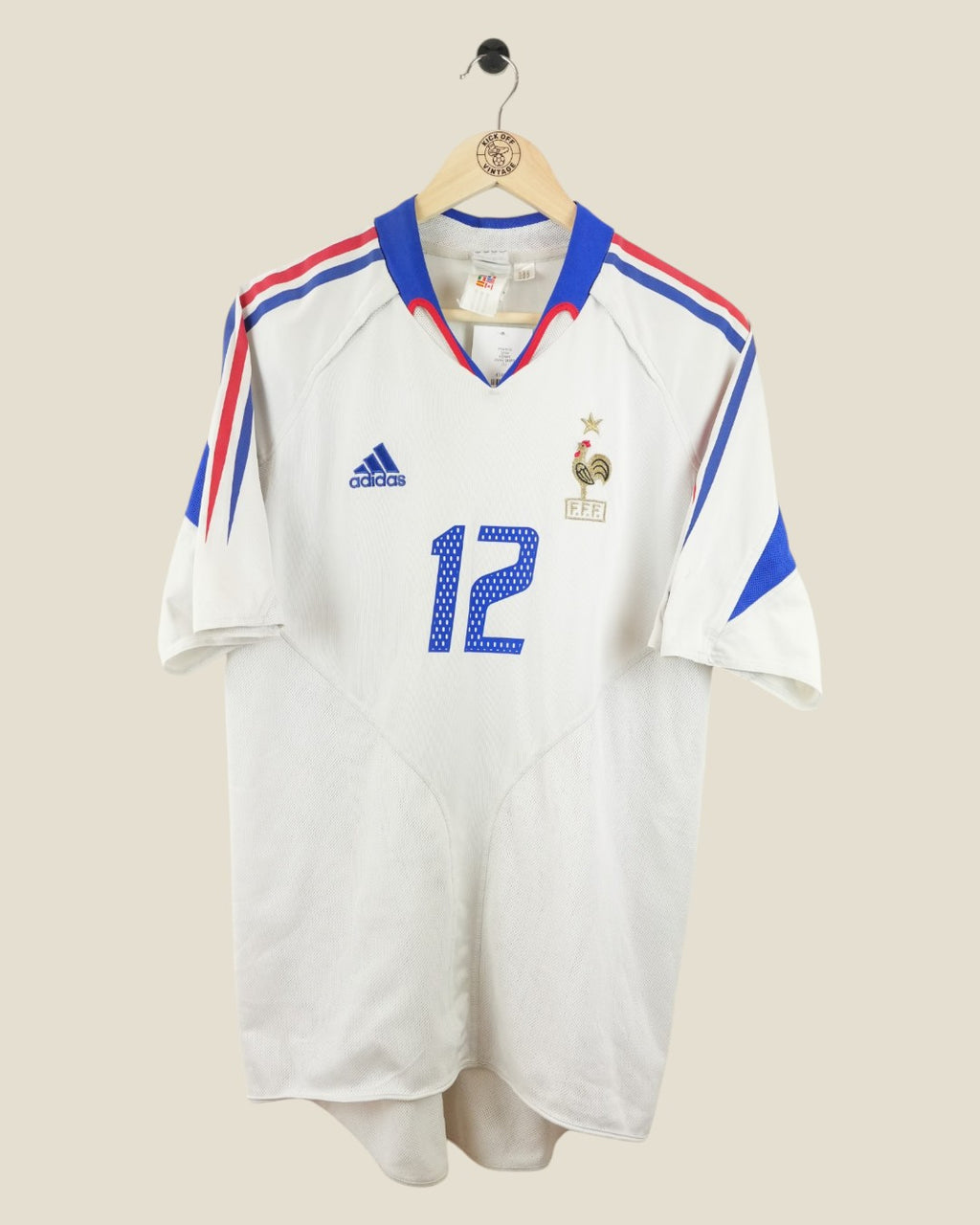FRANCE 2004 HENRY AWAY SHIRT (L) ADIDAS