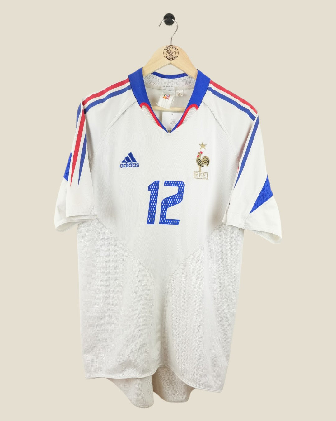 FRANCE 2004 HENRY AWAY SHIRT (L) ADIDAS