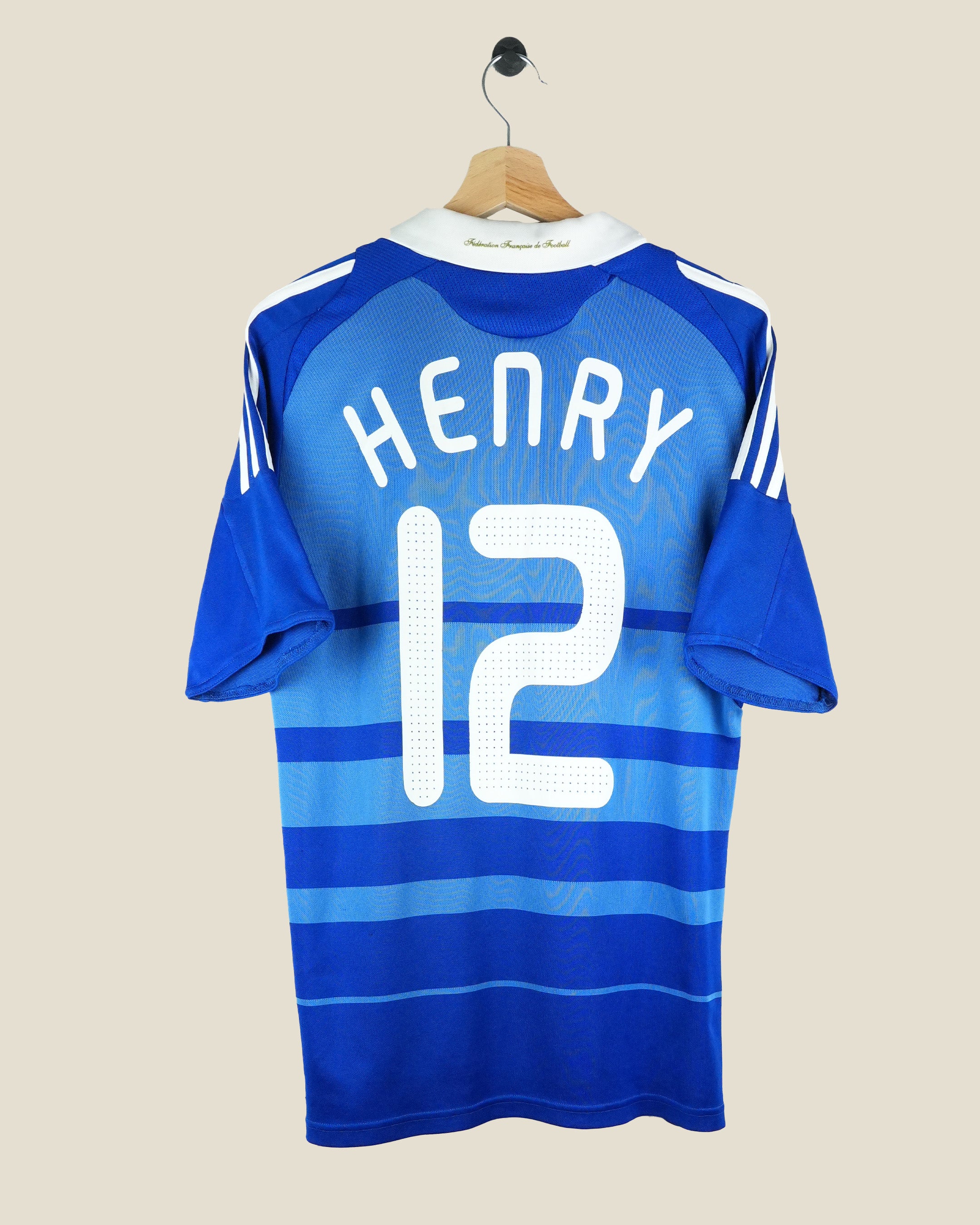 FRANCE 2008 HENRY HOME SHIRT (M) ADIDAS