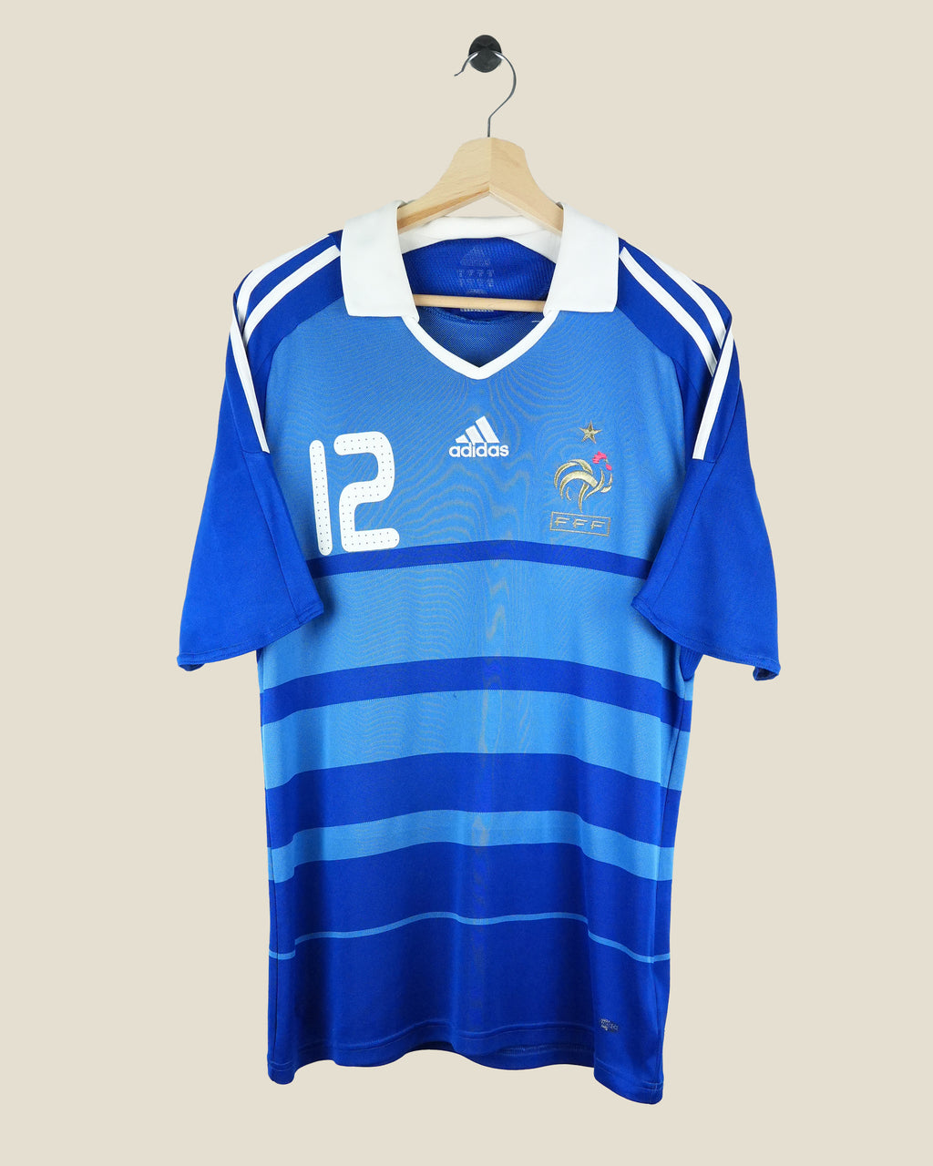 FRANCE 2008 HENRY HOME SHIRT (M) ADIDAS
