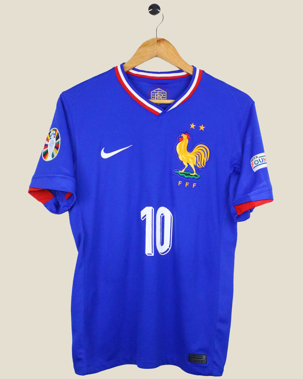 FRANCE 2024 MBAPPE #10 EURO HOME (S) NIKE