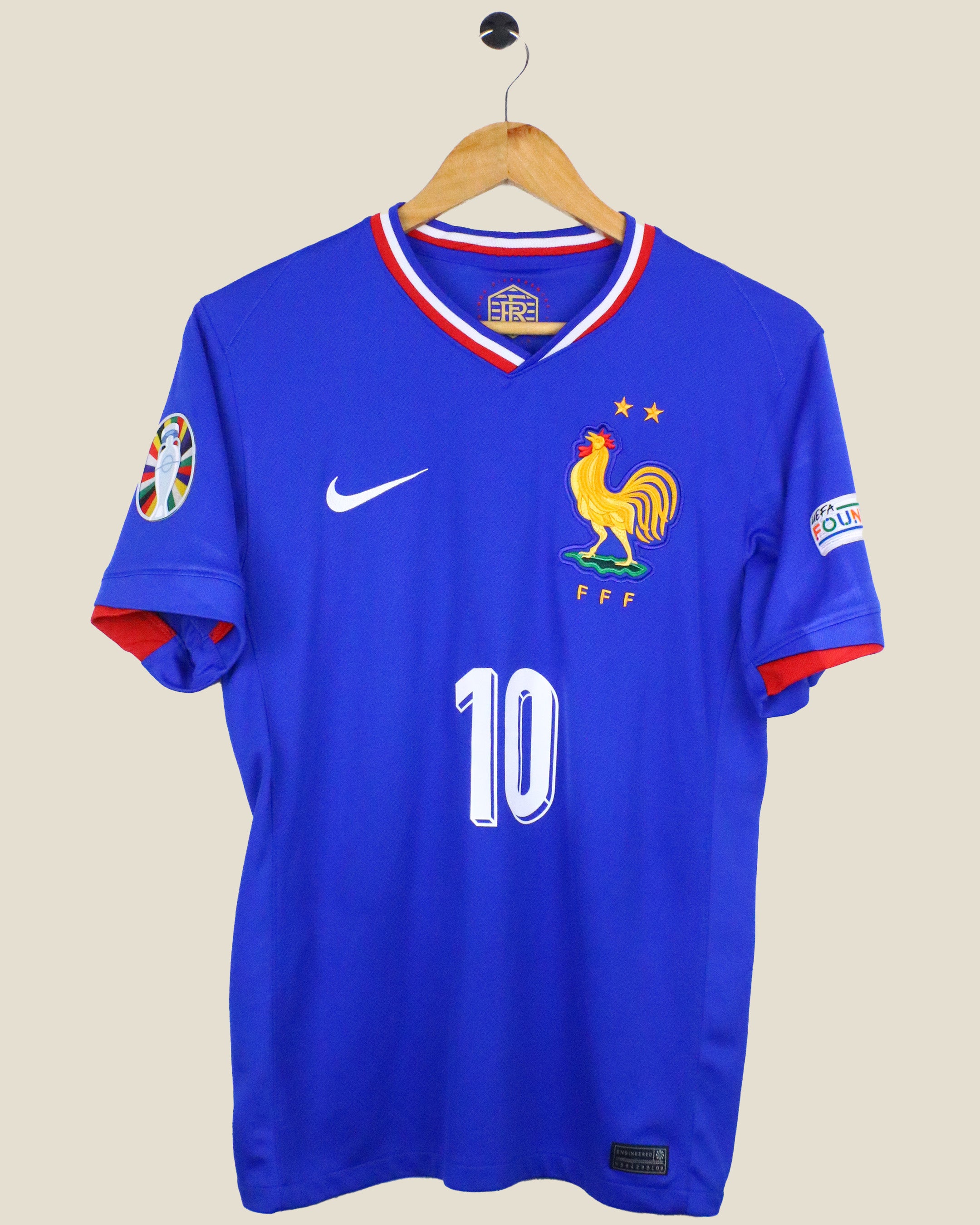 FRANCE 2024 MBAPPE #10 EURO HOME (S) NIKE