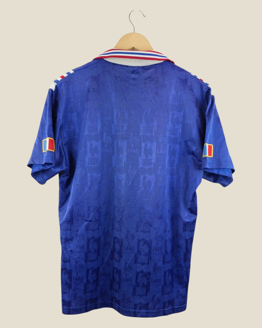 FRANCE 1996 HOME SHIRT (M) ADIDAS