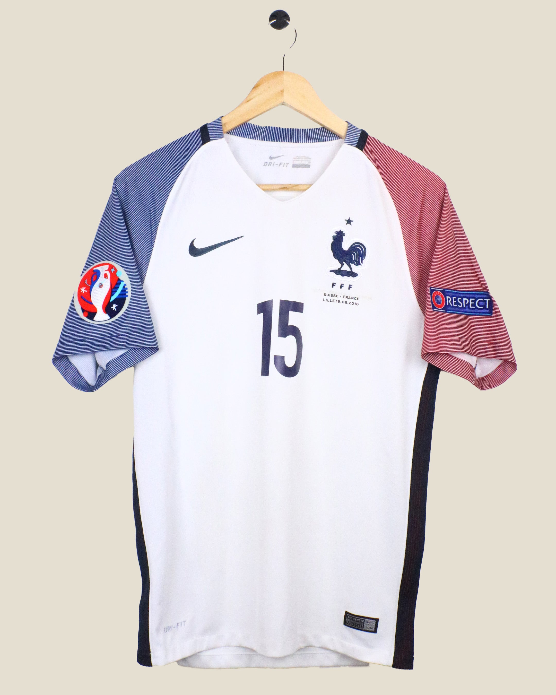 FRANCE 2016 POGBA EURO AWAY (S) NIKE