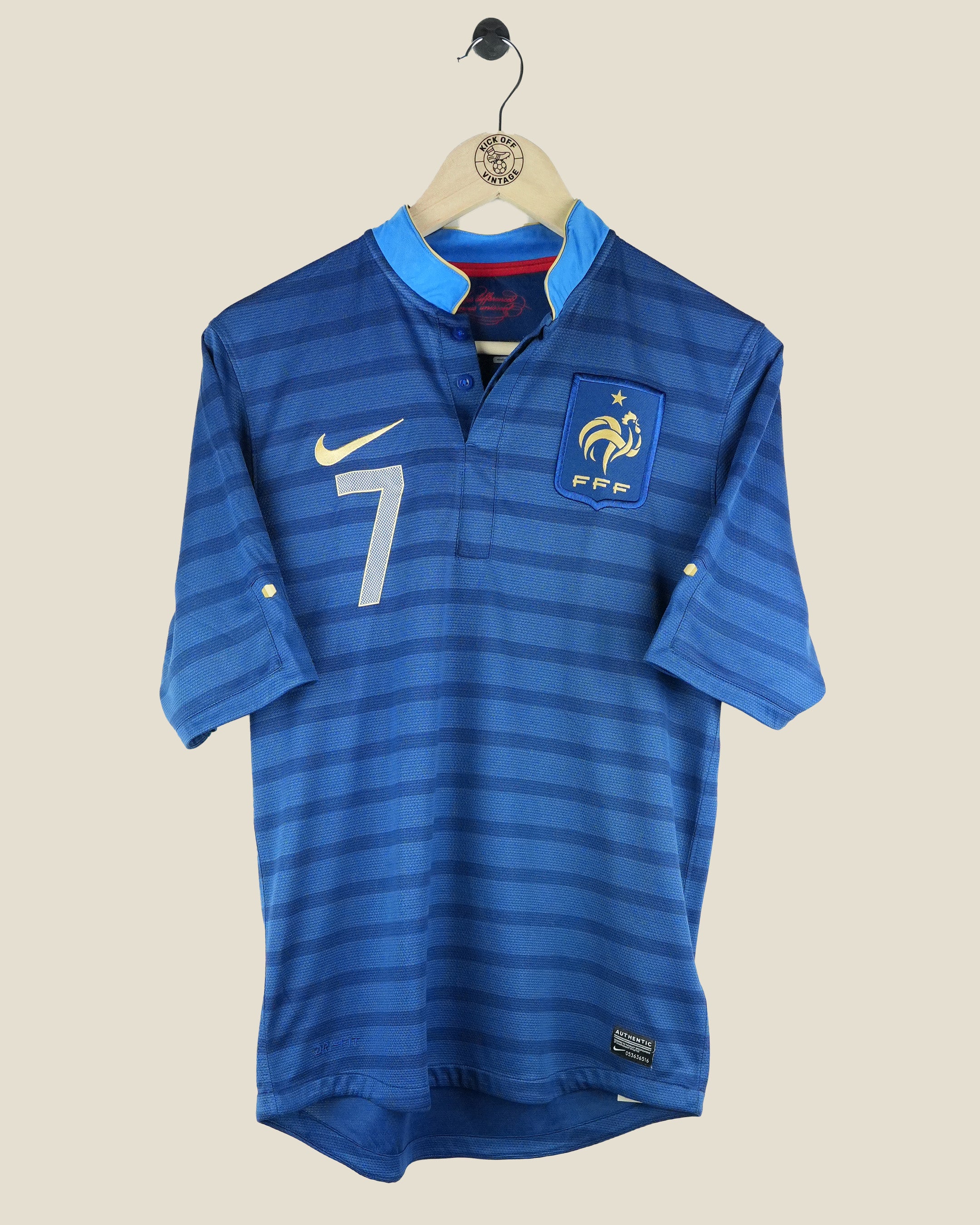 FRANCE 2012 RIBERY HOME SHIRT (S) NIKE