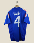 FRANCE 2002 VIEIRA HOME SHIRT (L) ADIDAS