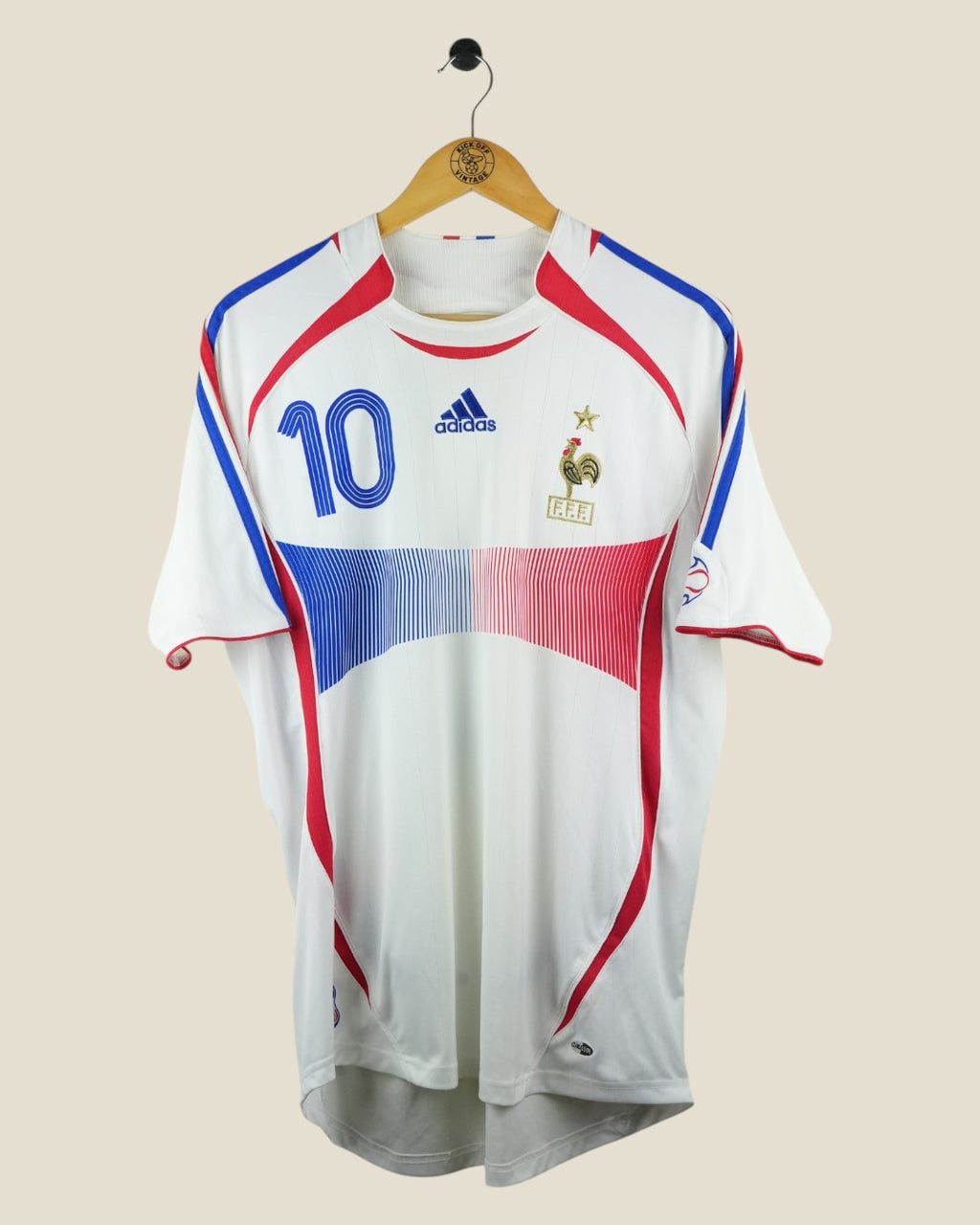 FRANCE 2006 ZIDANE AWAY SHIRT (M) ADIDAS