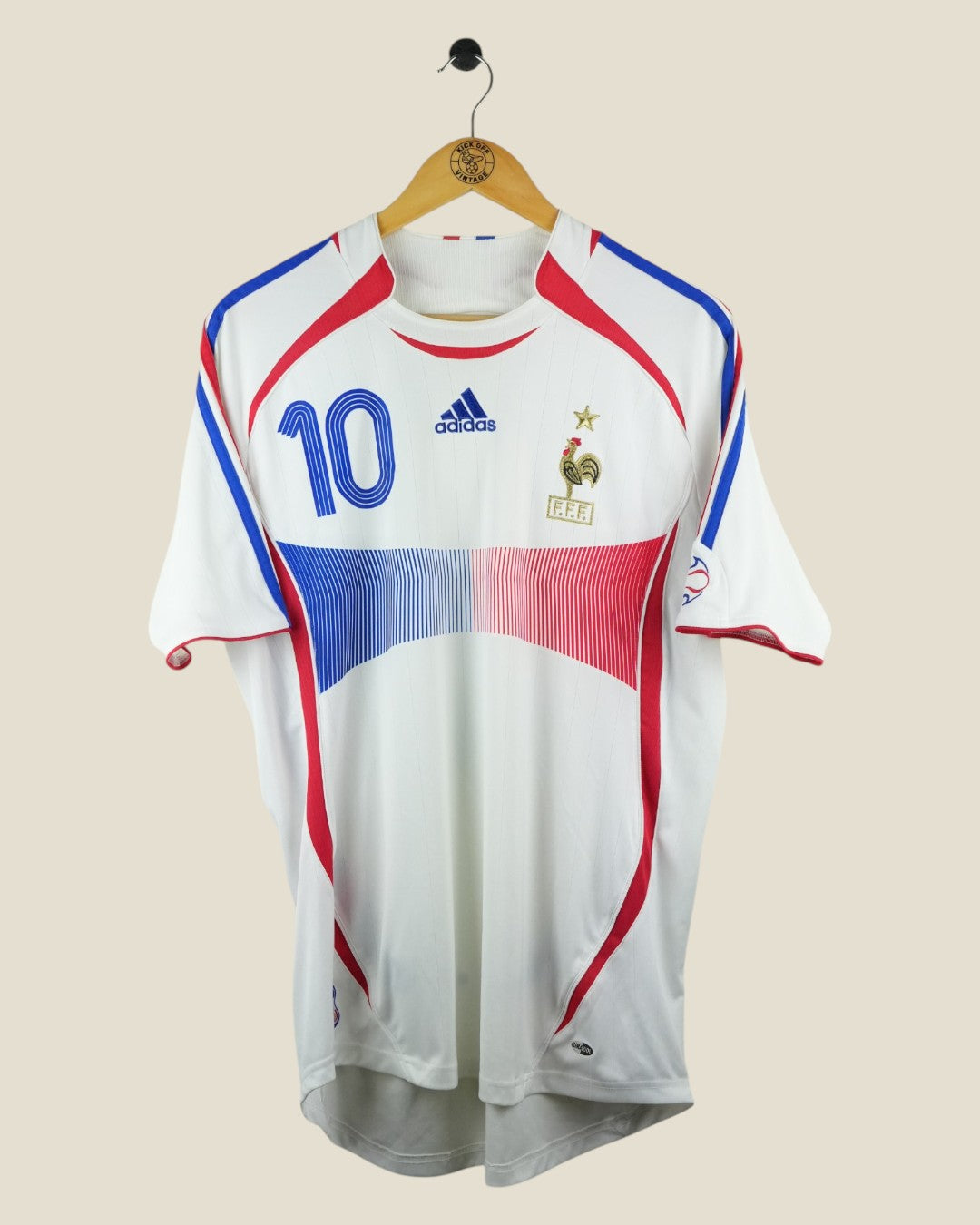 FRANCE 2006 ZIDANE AWAY SHIRT (M) ADIDAS