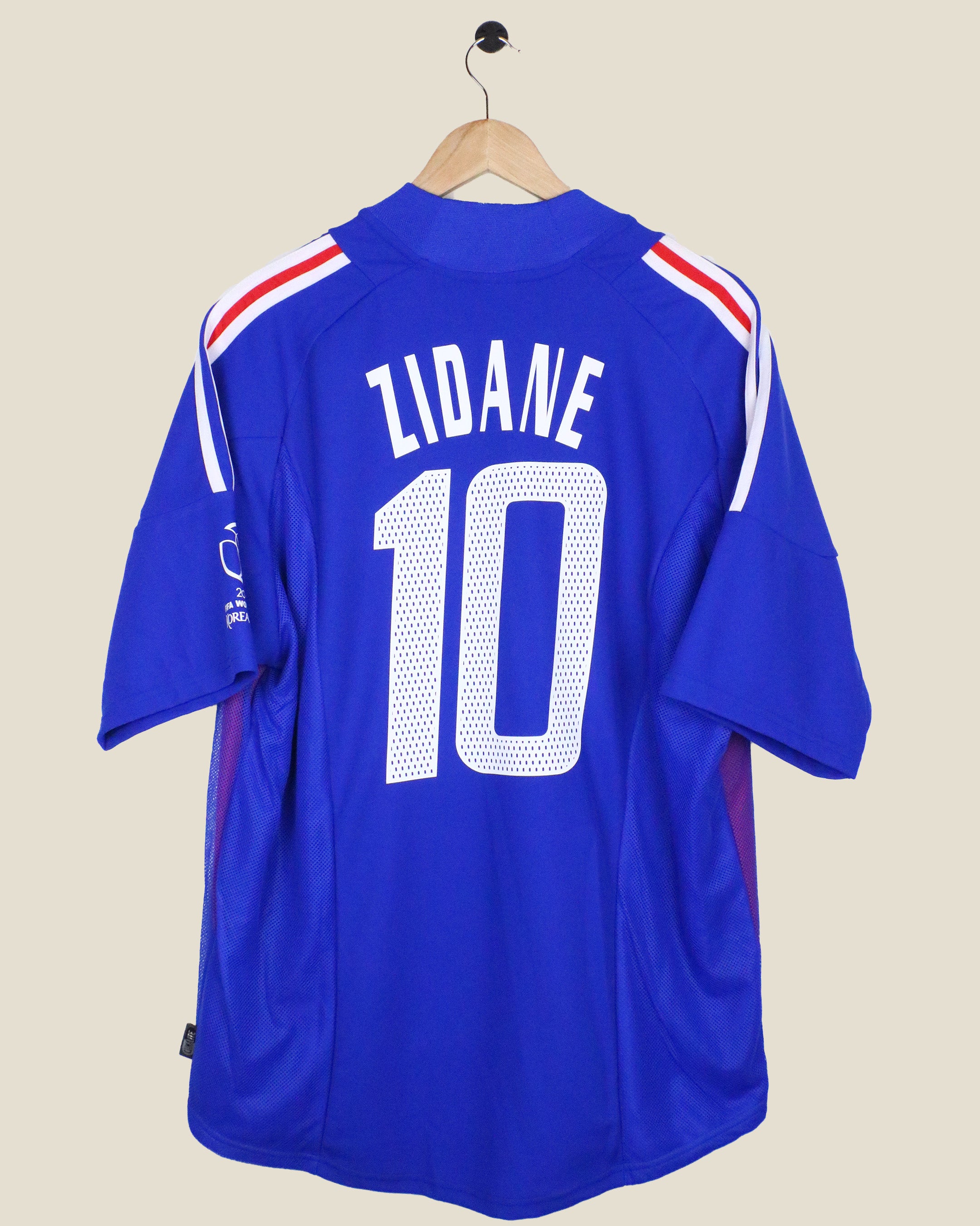FRANCE 2002 ZIDANE HOME BNWT (XL) ADIDAS