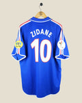 FRANCE 2000 ZIDANE EURO HOME SHIRT (XL) ADIDAS