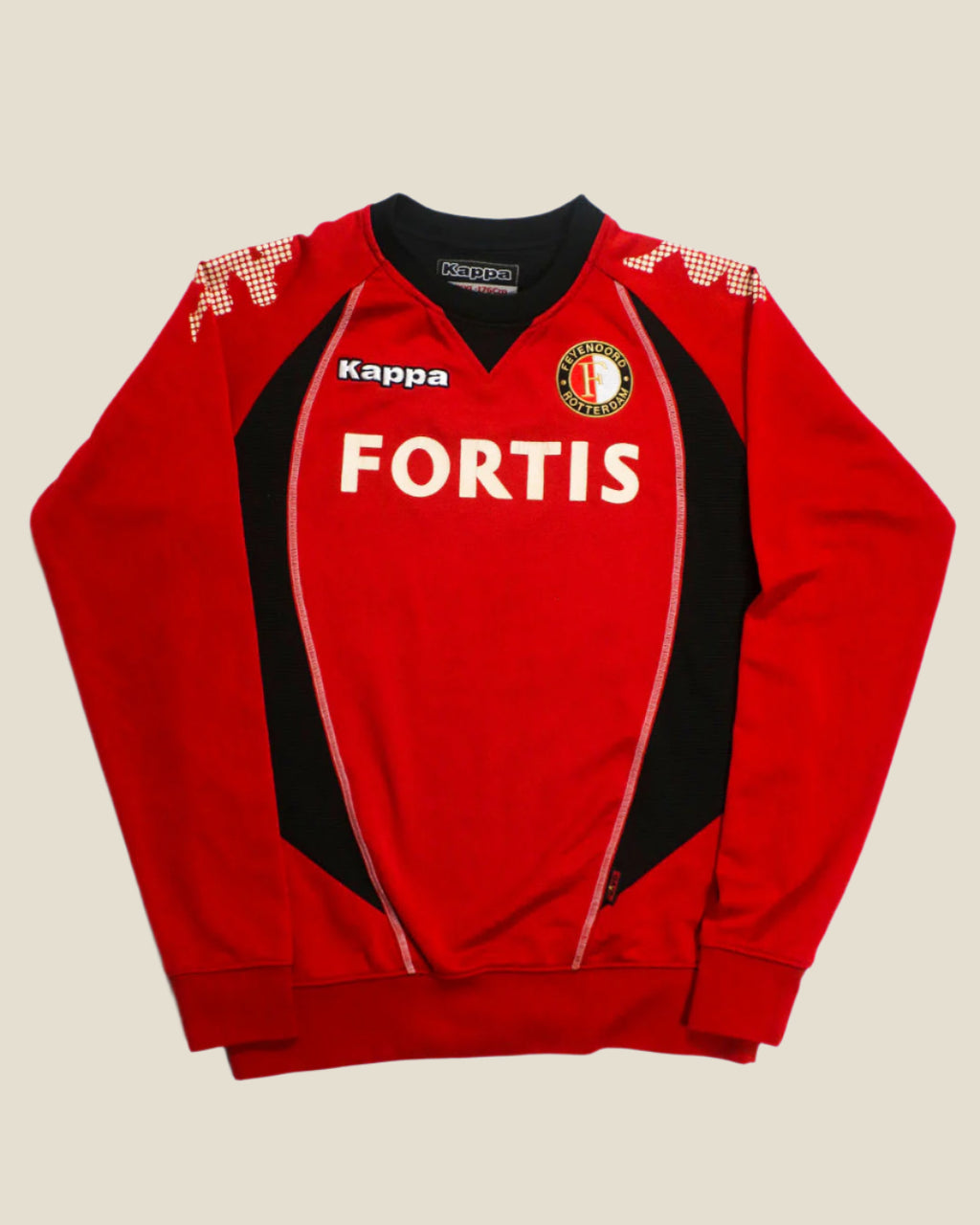 FEYENOORD 2004/05 TRAINING SWEATER (M) KAPPA