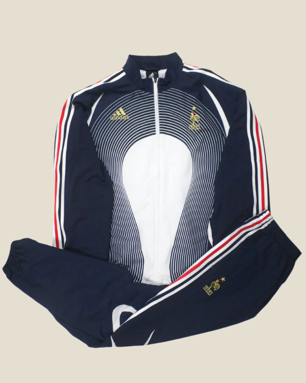 FRANCE 2006 TRACK SUIT (M) ADIDAS