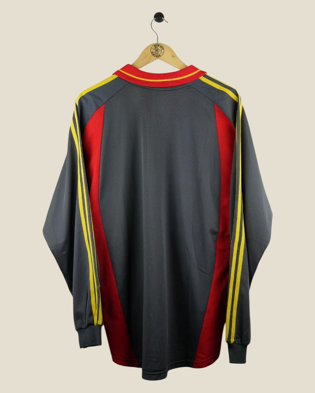 GALATASARAY 2000/01 HOME SHIRT PLAYER ISSUE L/S (L) ADIDAS