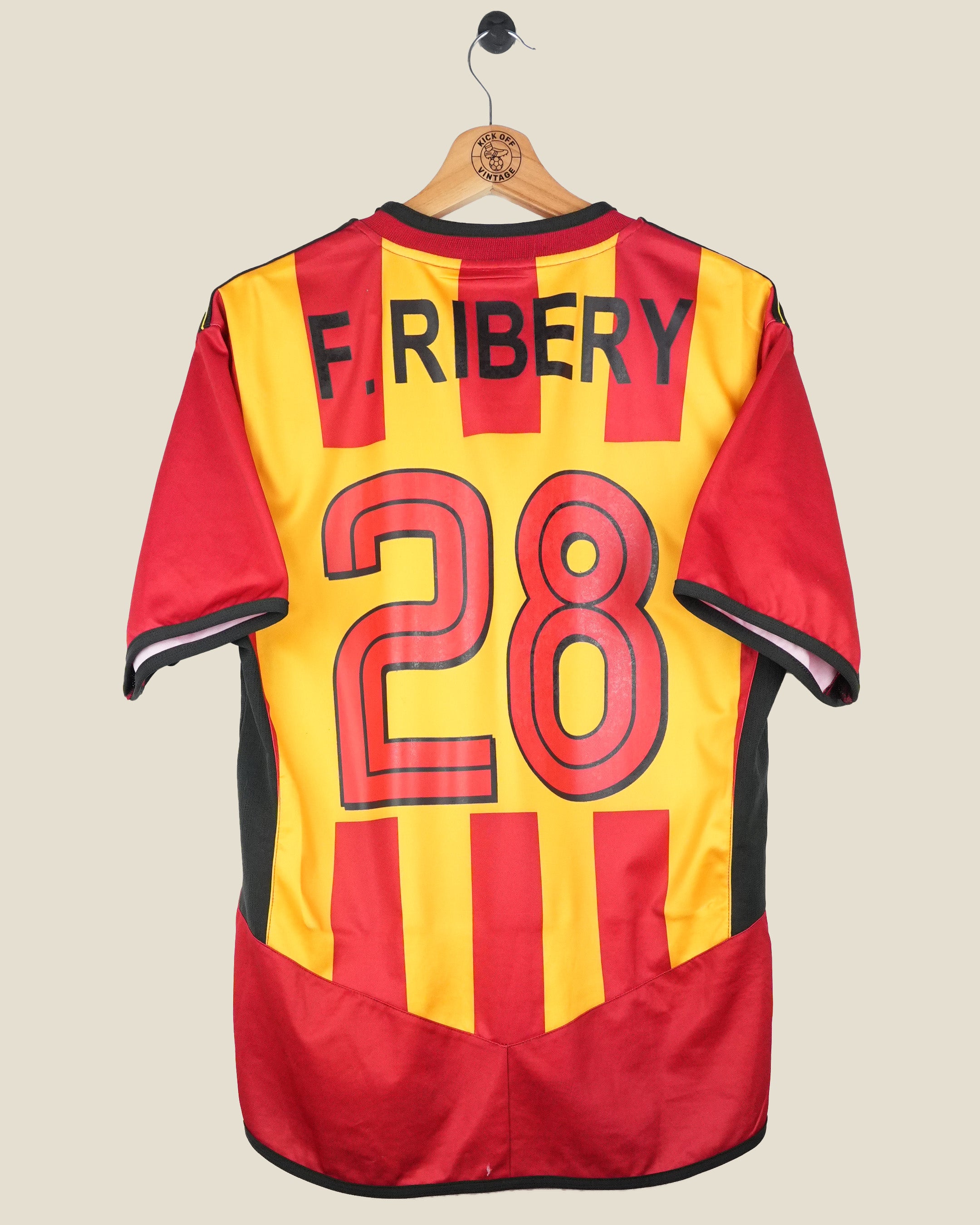 GALATASARAY 2004/05 RIBERY HOME SHIRT (S) UMBRO