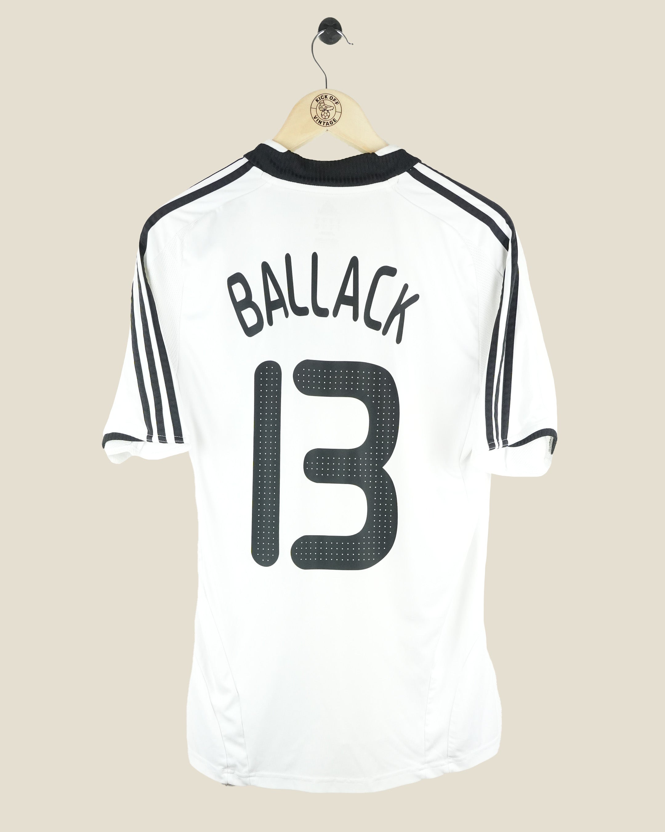 GERMANY 2008 BALLACK HOME SHIRT (M) ADIDAS