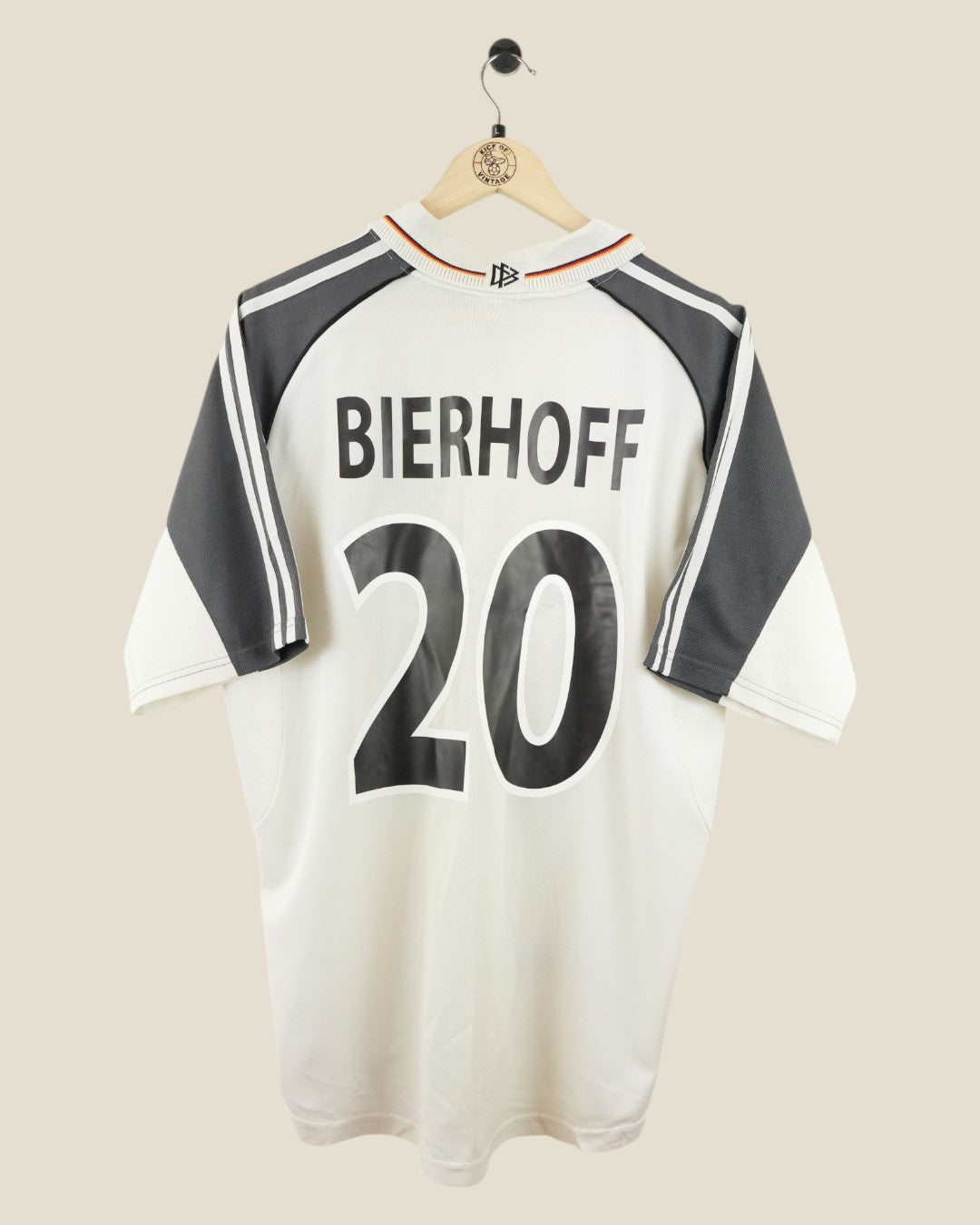 GERMANY 2000 BIEHOFF HOME SHIRT (L) ADIDAS