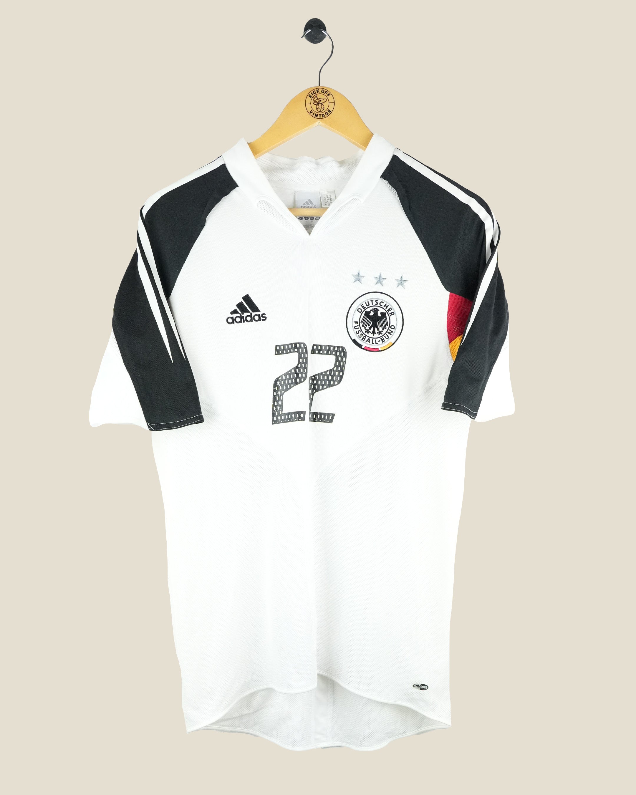 GERMANY 2004 FRINGS HOME SHIRT (S) ADIDAS