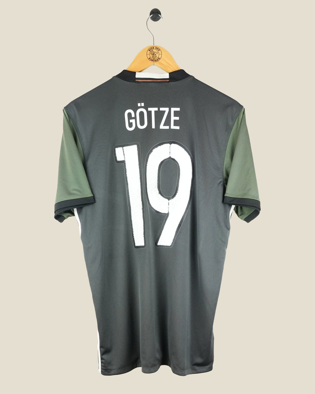 GERMANY 2015 GOTZE AWAY SHIRT (M) ADIDAS