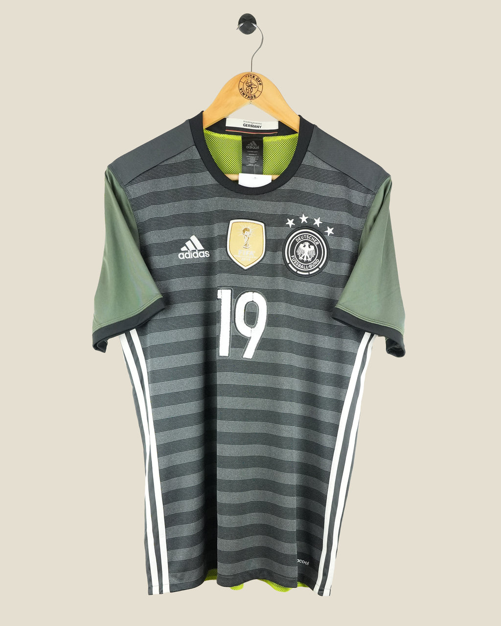 GERMANY 2015 GOTZE AWAY SHIRT (M) ADIDAS