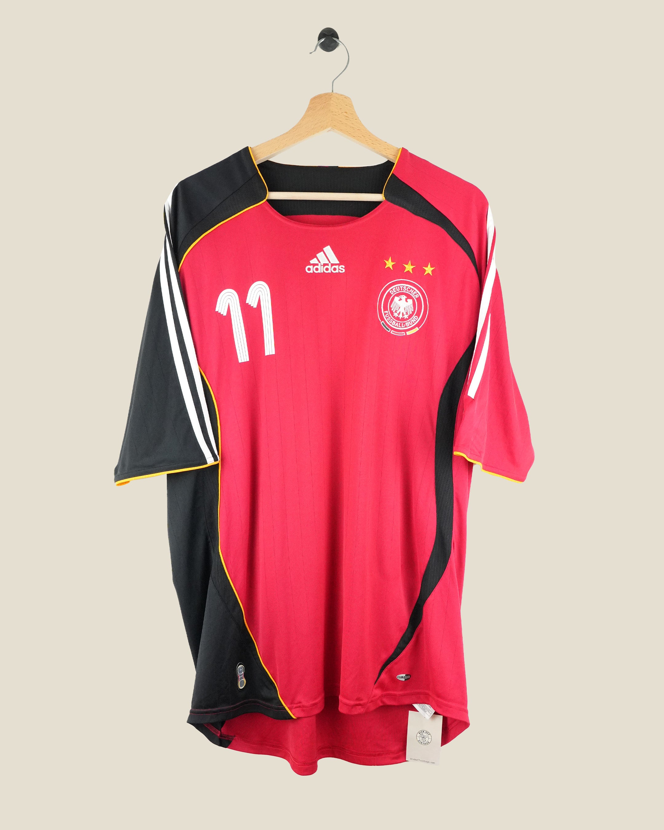 GERMANY 2006 KLOSE AWAY SHIRT (XL) ADIDAS