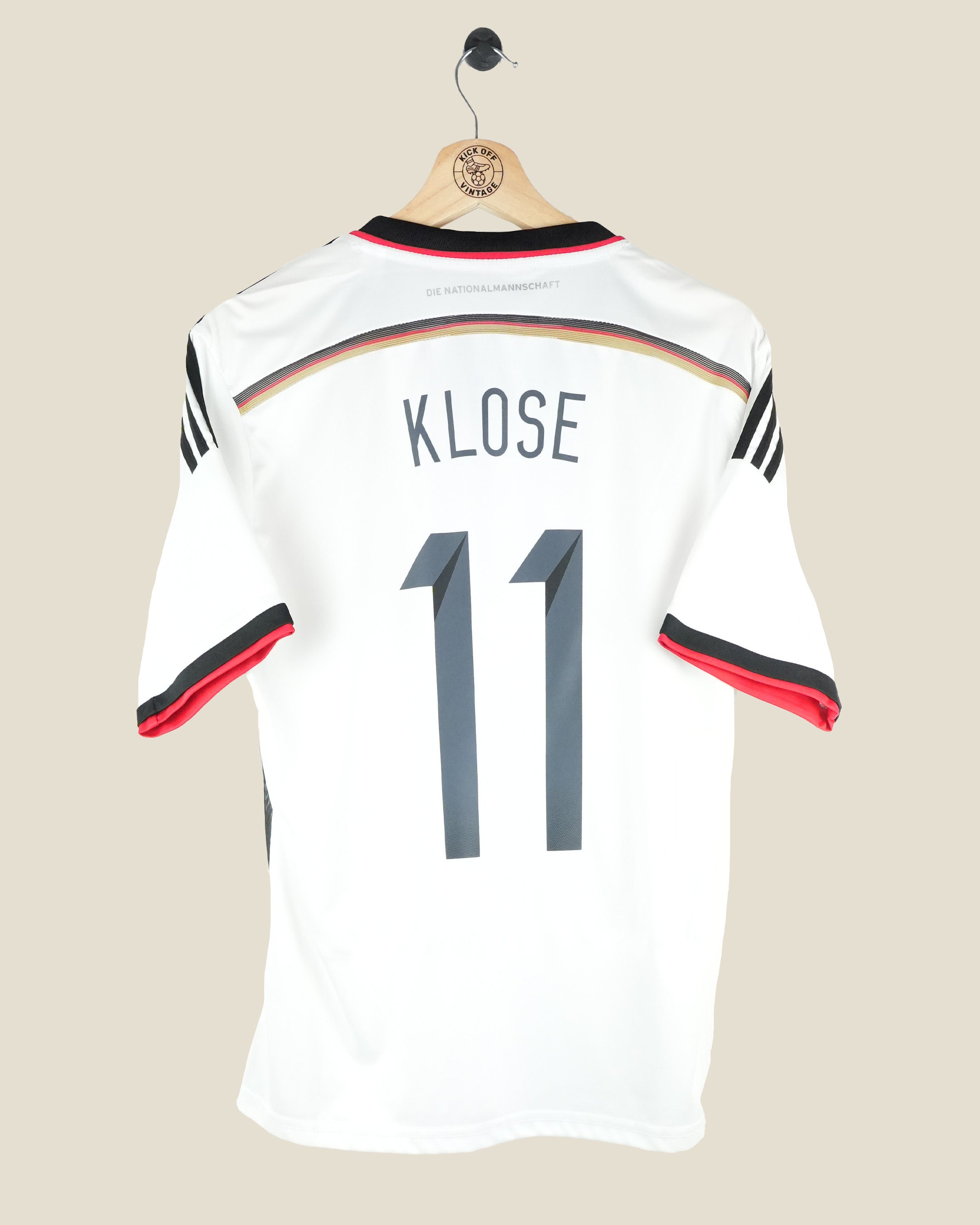 GERMANY 2014 KLOSE HOME SHIRT (M) ADIDAS