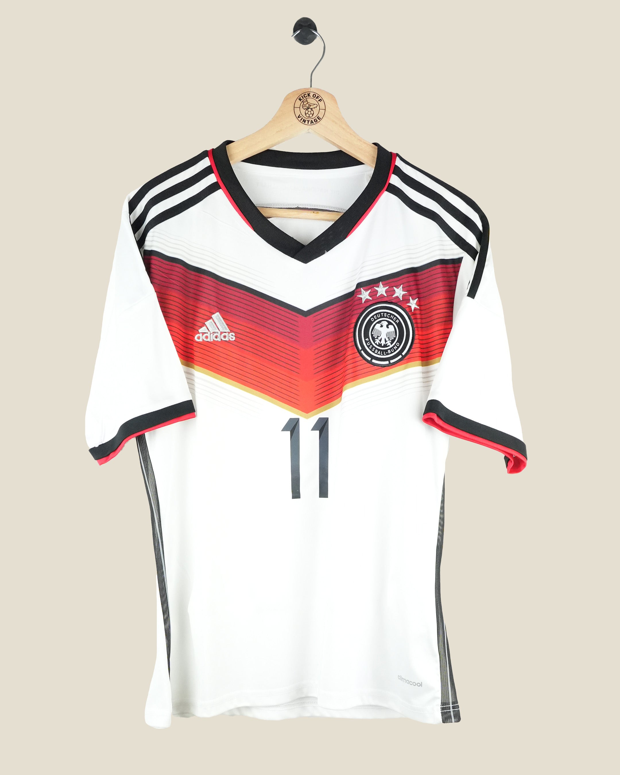 GERMANY 2014 KLOSE HOME SHIRT (M) ADIDAS