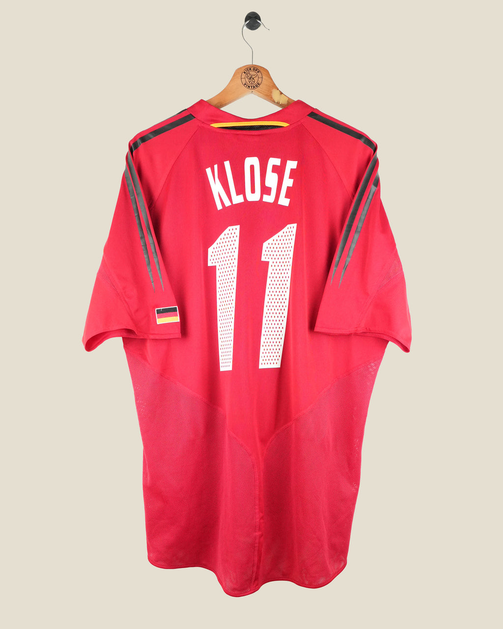 GERMANY 2004 KLOSE AWAY SHIRT (XL) ADIDAS