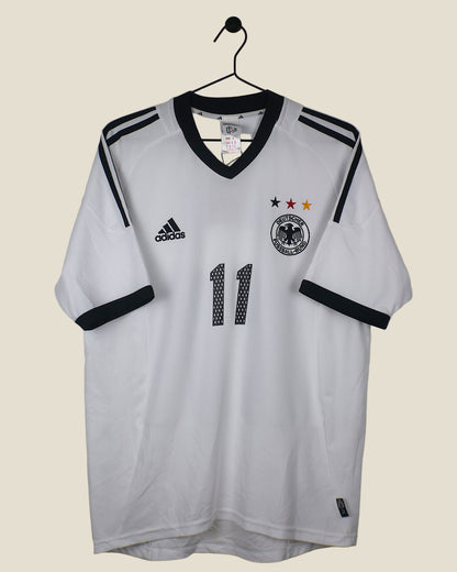 GERMANY 2002 KLOSE #11 HOME (M) ADIDAS