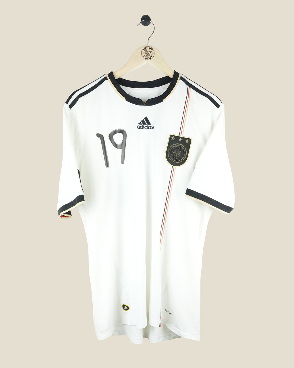 GERMANY 2010 LAHM HOME SHIRT (M) ADIDAS