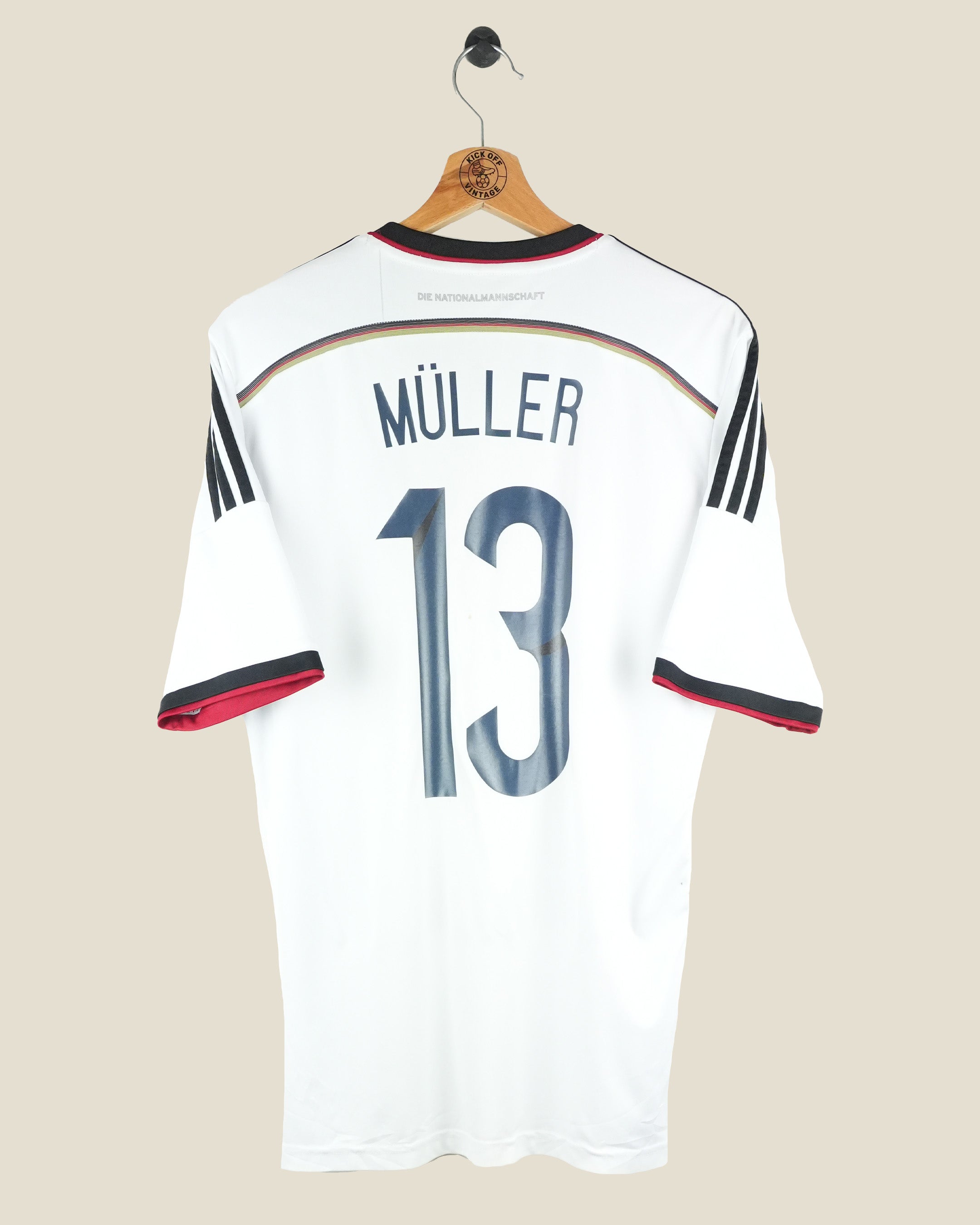 GERMANY 2014 MULLER HOME SHIRT (M) ADIDAS