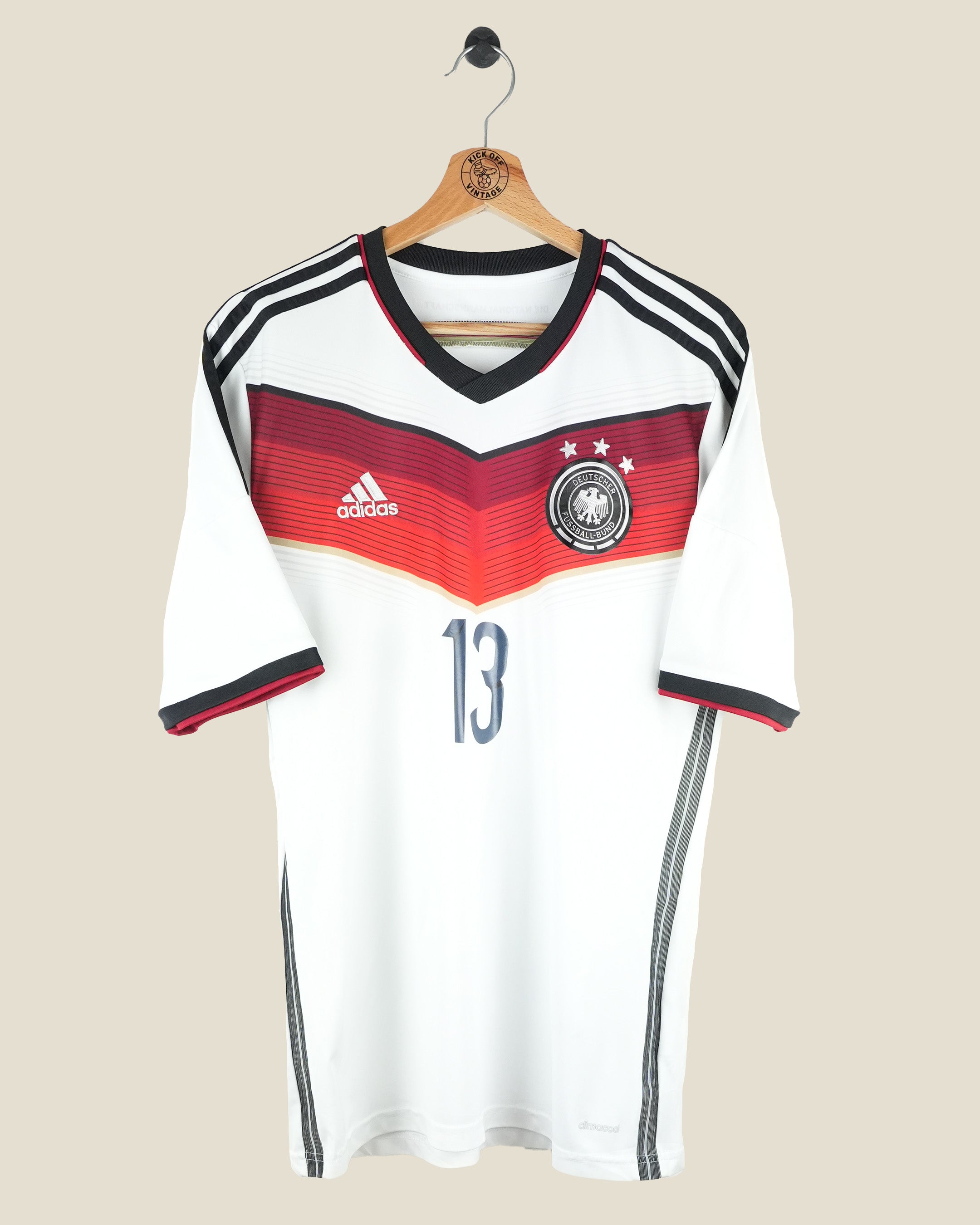 GERMANY 2014 MULLER HOME SHIRT (M) ADIDAS