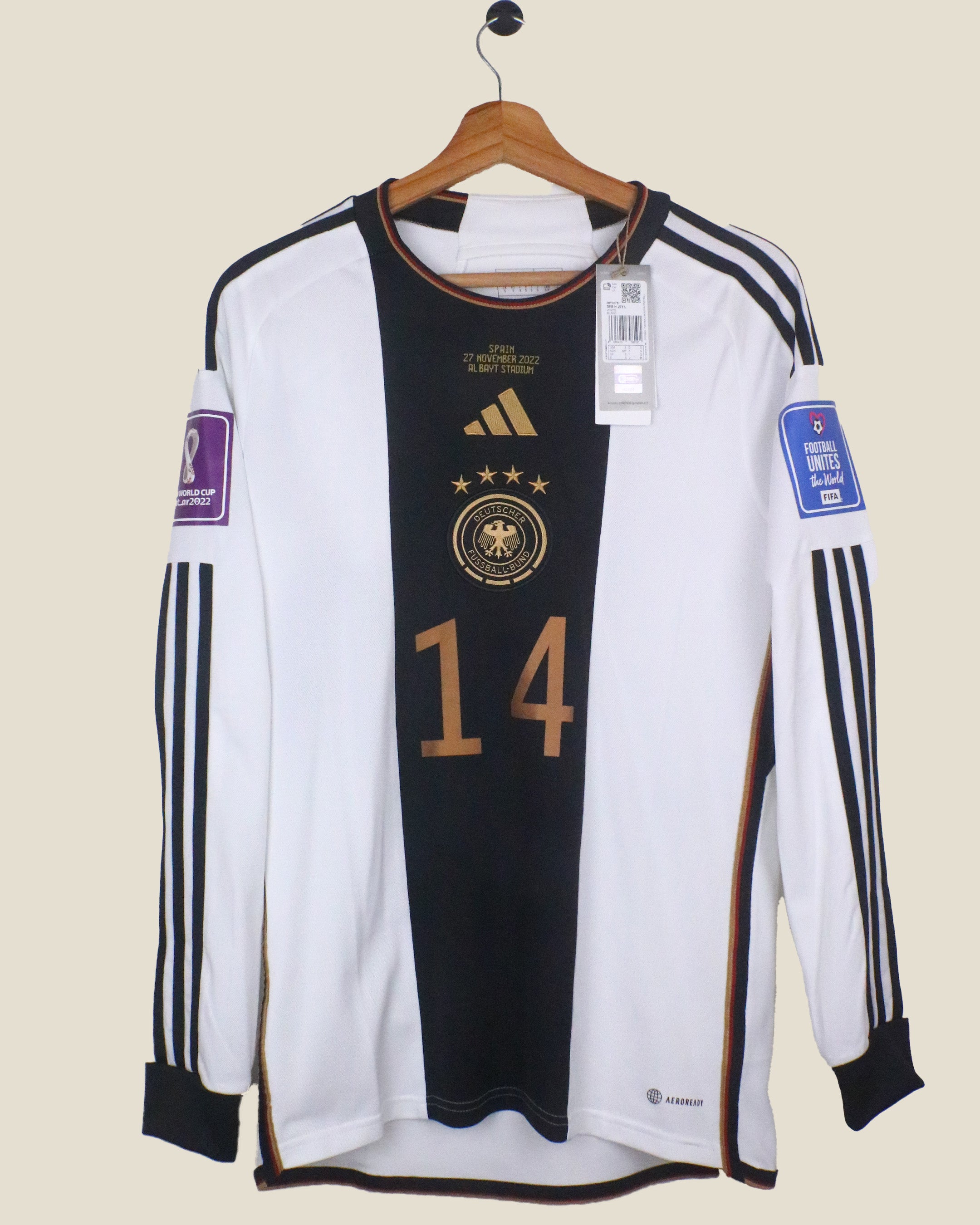 Matthäus's Germany Match Shirt, WC 1994 Matthäus's Germany Match Shirt, WC 1994