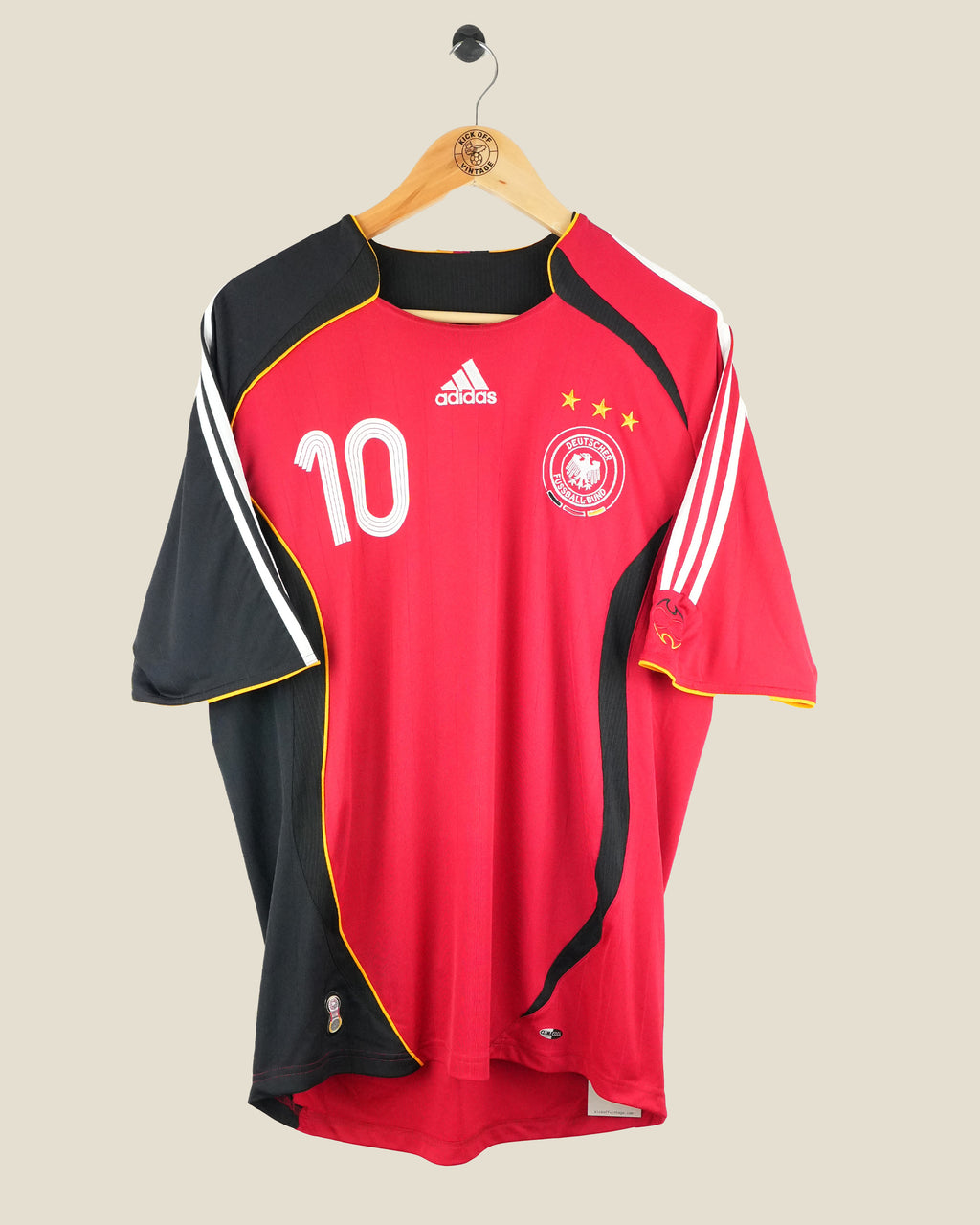 GERMANY 2006 PODOLSKI AWAY SHIRT (L) ADIDAS