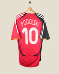 GERMANY 2006 PODOLSKI AWAY SHIRT (L) ADIDAS
