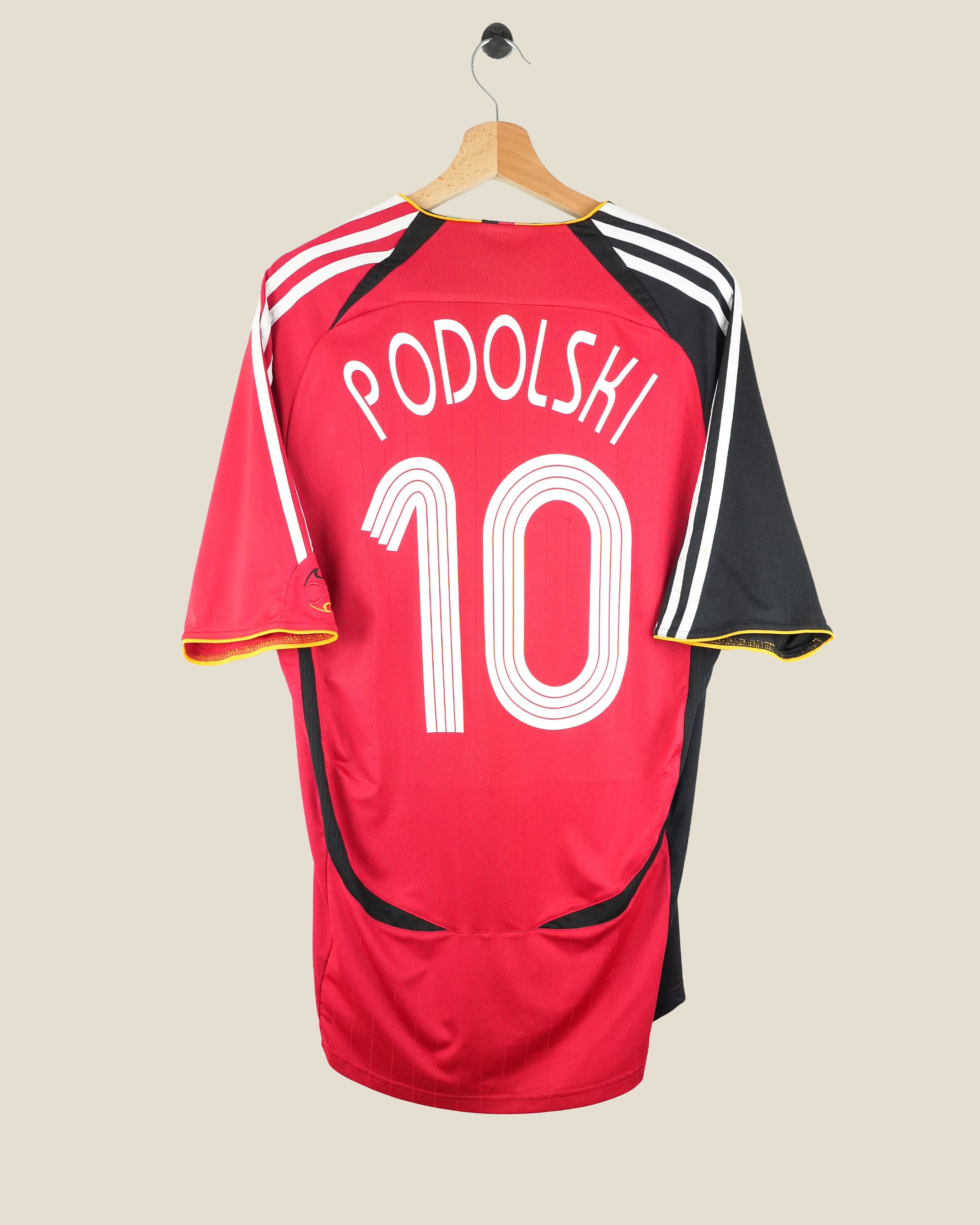 GERMANY 2006 PODOLSKI AWAY SHIRT (L) ADIDAS