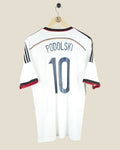 GERMANY 2014 PODOLSKI HOME SHIRT (L) ADIDAS