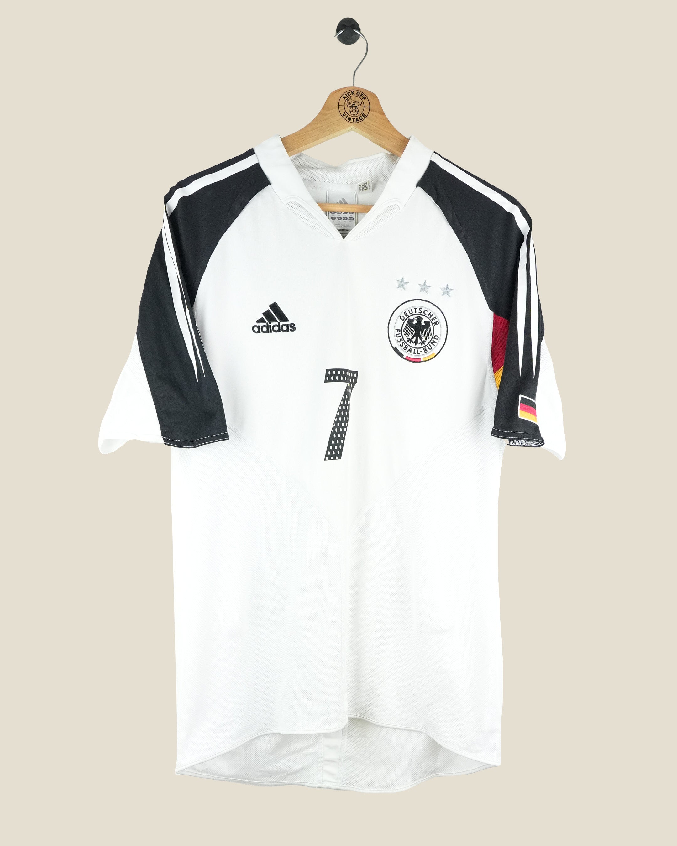 GERMANY 2004 SCHWEINSTEIGER HOME SHIRT (M) ADIDAS