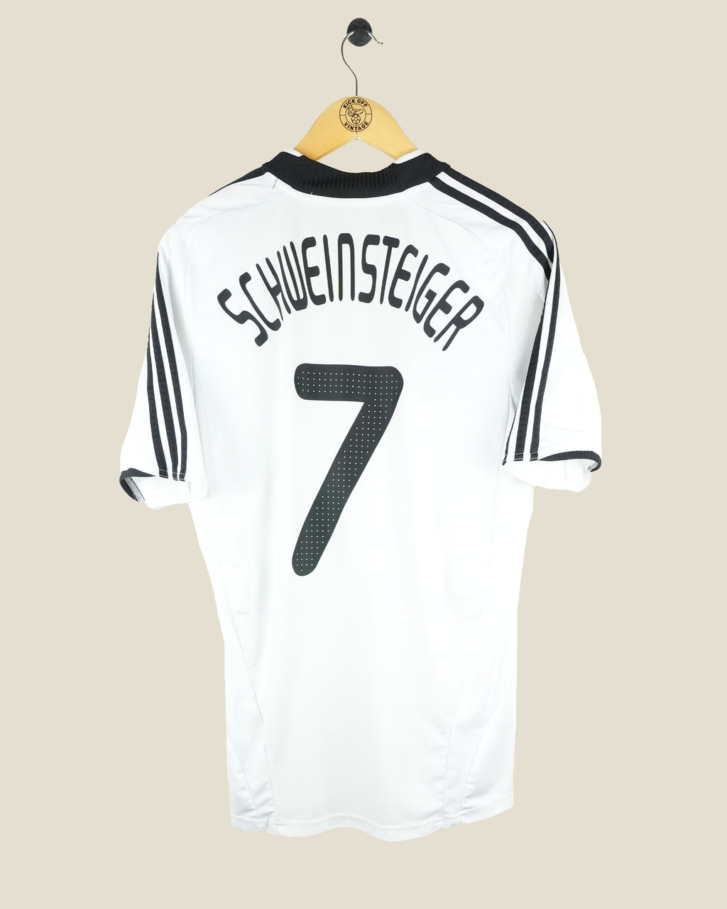 GERMANY 2008 SCHWEINSTEIGER HOME SHIRT (M) ADIDAS