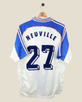 HANSA ROSTOCK 1998/99 NEUVILLE HOME SHIRT (L) ADIDAS