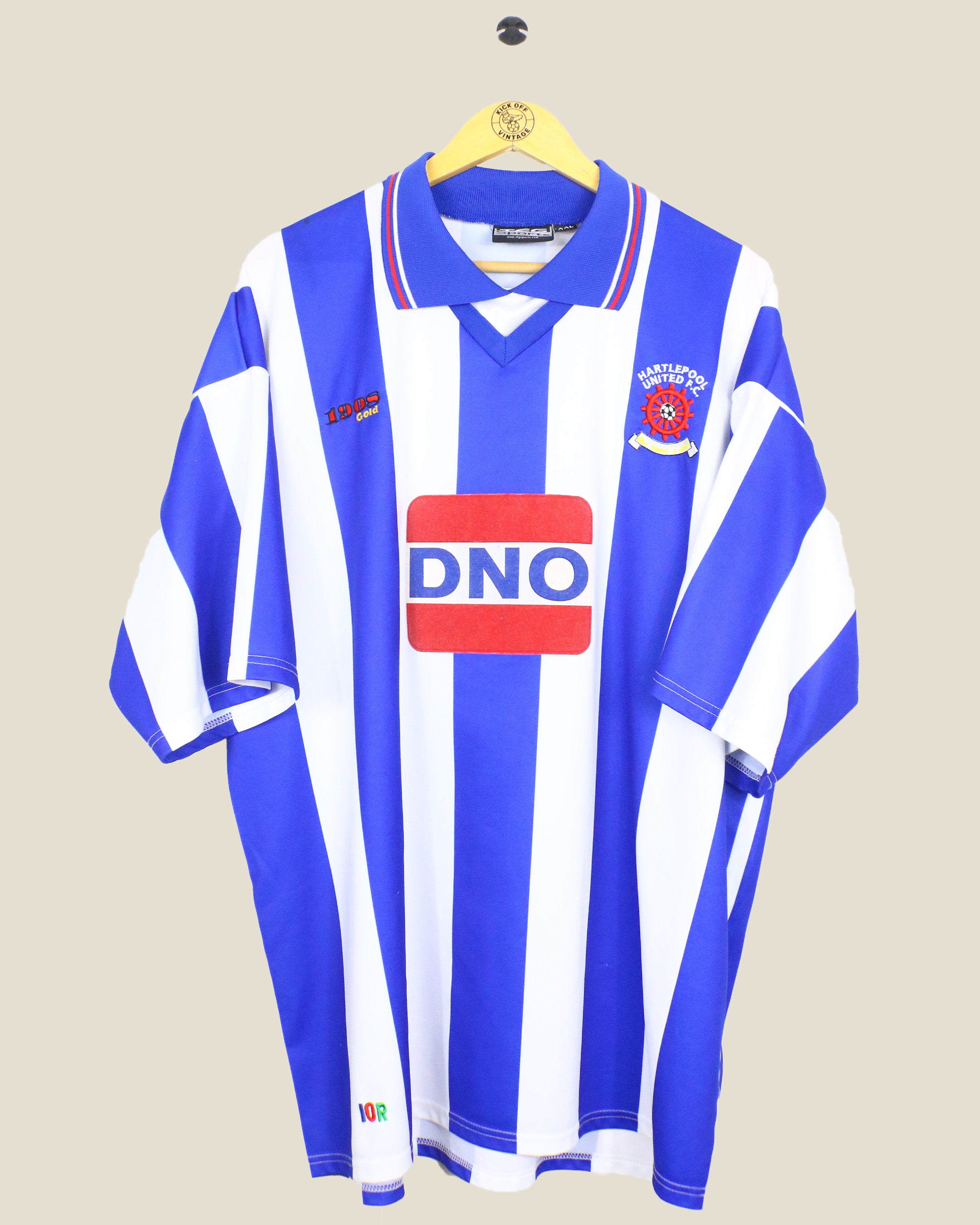 HARTLEPOOL 2000/02 HOME (XXL) 1908 GOLD
