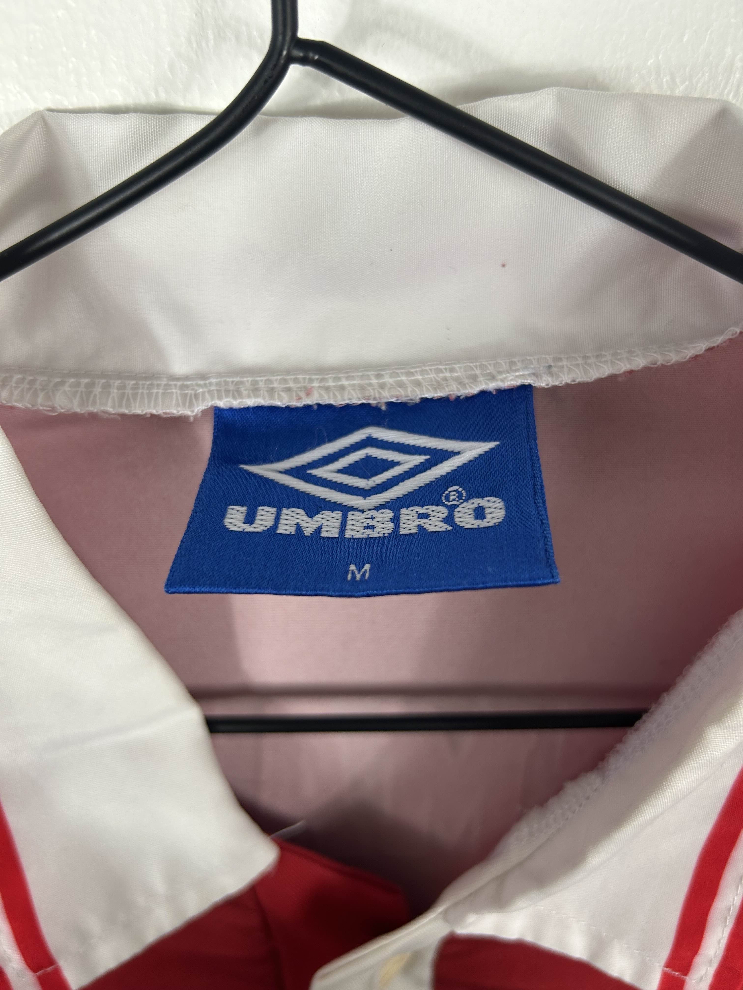 AJAX 1997/98 LITMANEN #10 HOME SHIRT (M) UMBRO